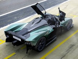 Aston Martin Valkyrie Spider vista top