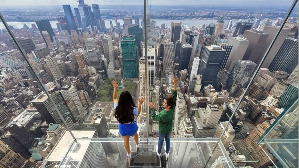 Summit One Vanderbilt vista dall'osservatorio