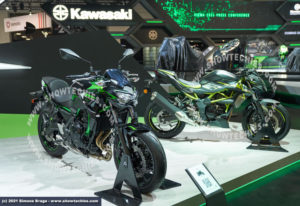 Kawasaki Z650 stand Kawasaki Eicma 2021