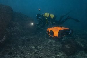 Tracking di sub con Seasam Water Drone