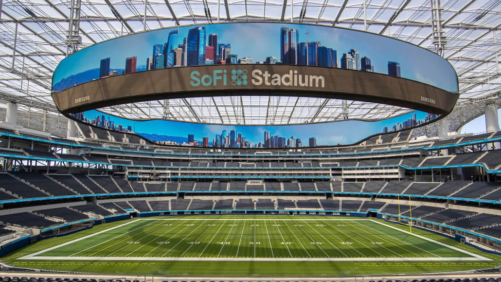 SoFi Stadium Finale di Super Bowl 2022