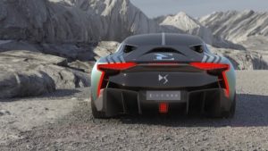 DS E-Tense Performance luci posteriore