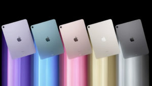 iPad Air gamma colori
