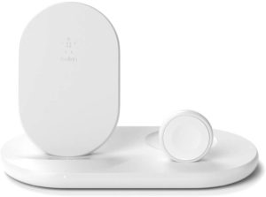 Belkin Stazione di Ricarica Wireless da 7.5 W per iPhone, Apple Watch ed AirPods