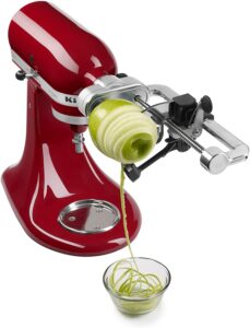 KitchenAid Spiralizer KSM1APC - Attacco a spirale con buccia