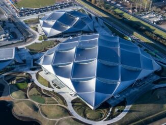 Google Bay View Campus vista dall'alto