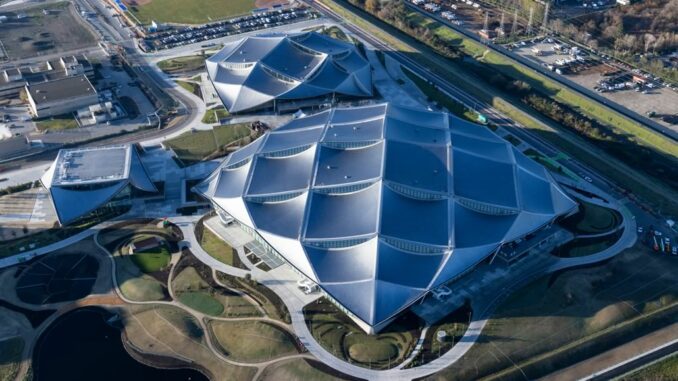 Google Bay View Campus vista dall'alto