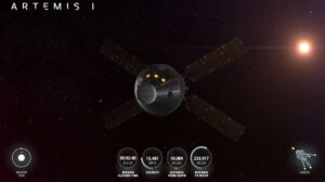 Programma AROW per seguire Orion nel tragitto dalla Terra alla Luna e rientro