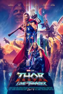 Thor: Love and Thunder locandina