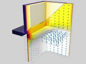 Comsol software per simulazione trasferimento calore