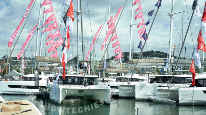 Leopard 42 a Port Canto durante il Cannes Yachting Festival 2022