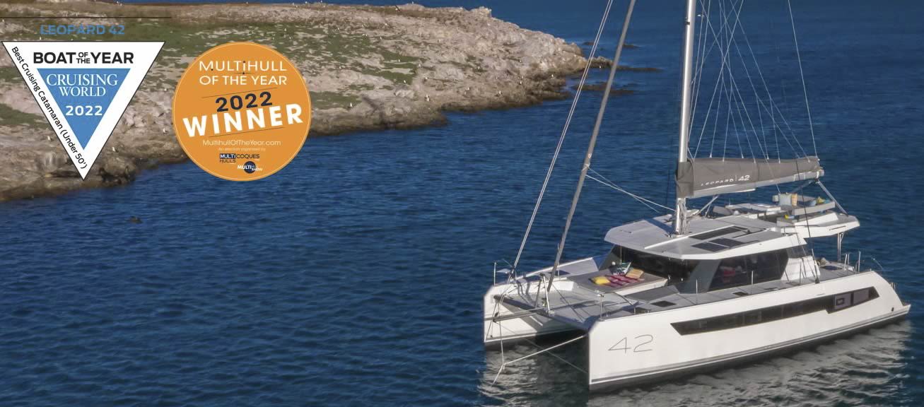 Leopard 42 Miglior Catamarano da crociera 2022