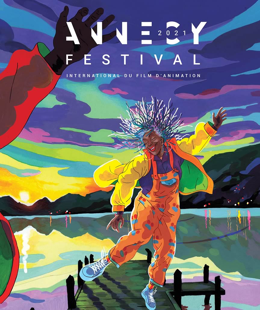 Locandina Festival d'Animazione Annecy 2021