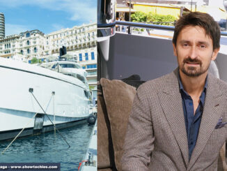 Giorgio Cassetta durante il Monaco Yacht Show 2022