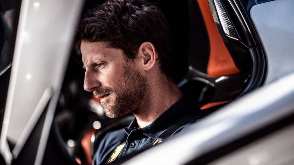 Romain Grosjean alla guida di Praga Bohema