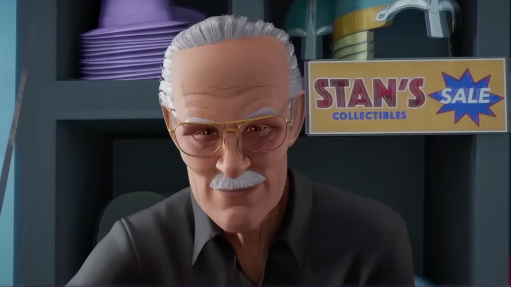 Stan Lee omaggio in Spider-Man: Across The Spider-Verse