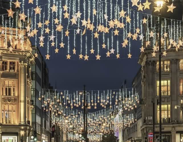Luci di Natale 2022 Londra Oxford Street