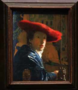 Johannes Vermeer Mostra 2023 Rijksmuseum Fanciulla con cappello rosso