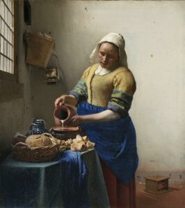 Johannes Vermeer Mostra 2023 Rijksmuseum La lattaia