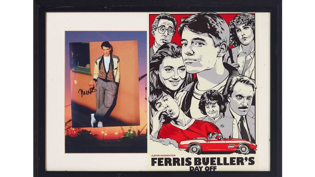 Memorabilia film Una pazza giornata di vacanza/ Ferris Bueller's Day Off di John Hughes