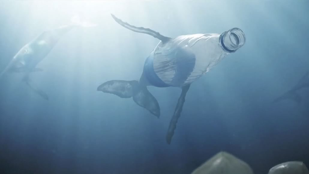 FMX pesce bottiglia di plastica video per tema Evolving 2023