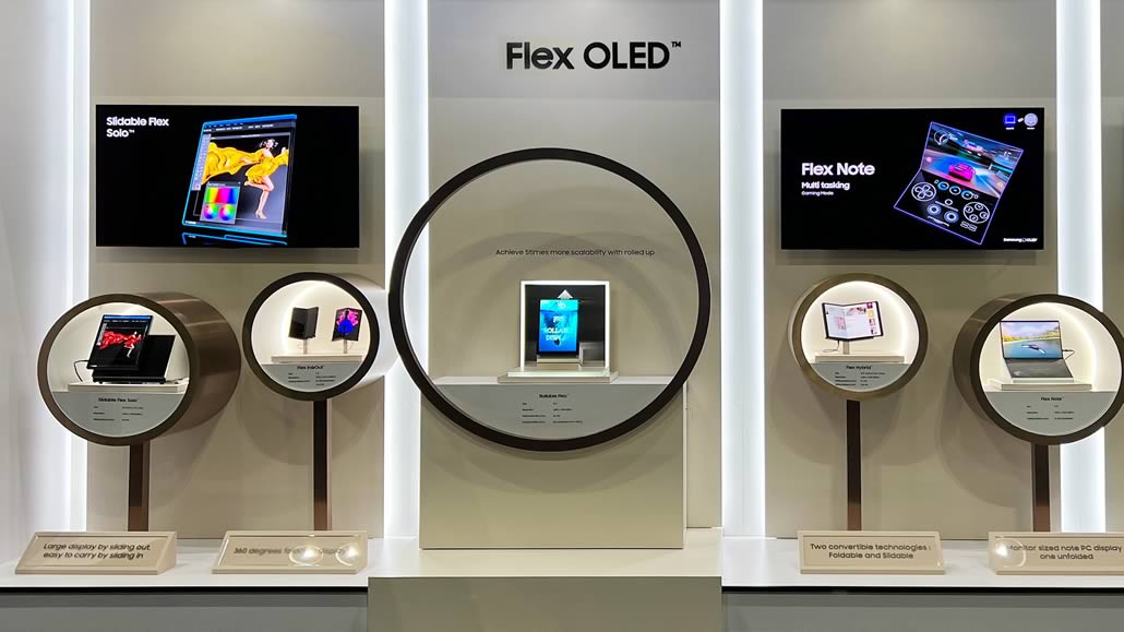 "Rollable Flex" di Samsung Display alla SID Display Week 2023
