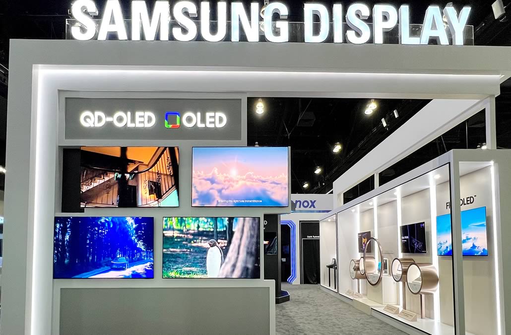 Lo stand di Samsung Display alla SID Display Week 2023