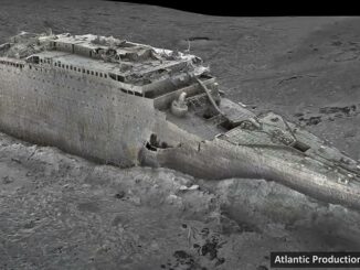 Titanic relitto scannerizzazione 3D Magellan