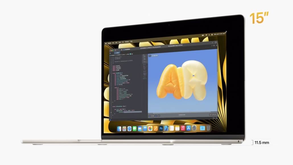 MacBook Air 15” con chip M2