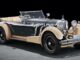 Mercedes-Benz 1930 SS (Super Sport)con carrozzeria disegnata per il Maharajah del Kashmir colori crema e grigio