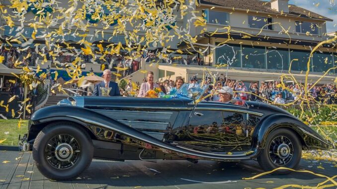 Mercedes-Benz 540K roadster Best of Show Pebble Beach 2023 Concorso d'Eleganza.