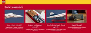 Caratteristiche LEGO Concorde