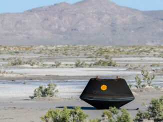 OSIRIS-REx capsula nel deserto