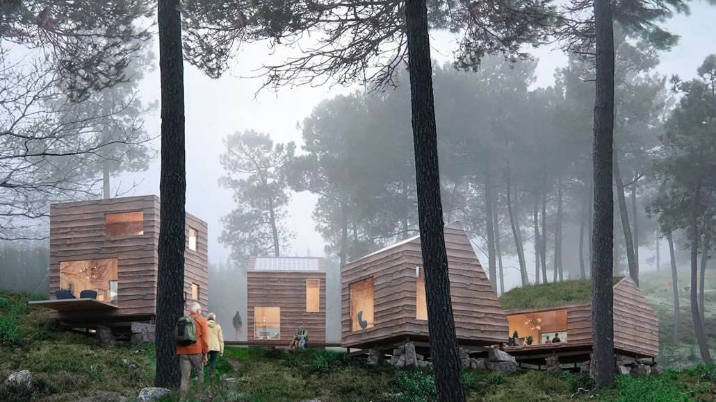 Snøhetta cottage Traceless (senza traccia) nella natura norvegese