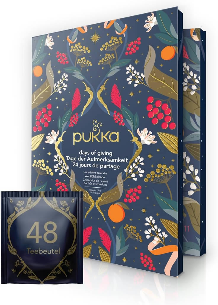 Pukka Calendario dell'Avvento con tisane 