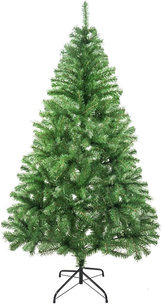 Albero di Natale Artificiale verde pino 150cm 293Tips