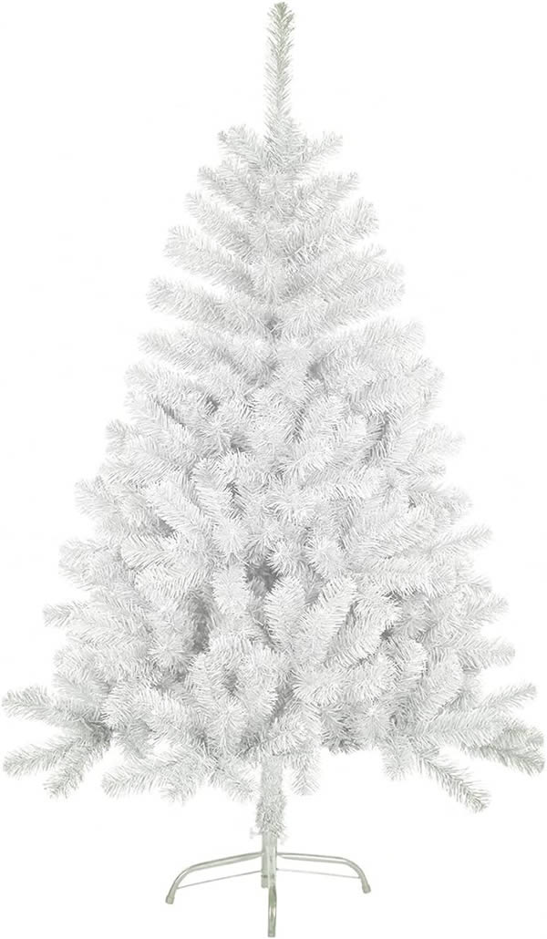 Albero di Natale Artificiale bianco 150cm 293Tips