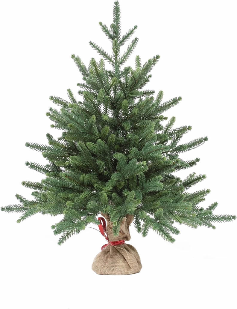 Albero di Natale classico verde alto 65cm eveXmas - Infinity