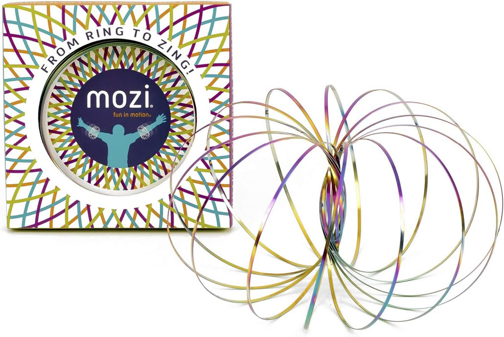 Mozi Flow Ring Geometrico - Bracciale Magico Fidget Spinner