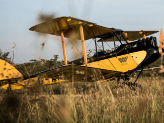 Biplano De Havilland DH 60GMW Gipsy Moth del 1929