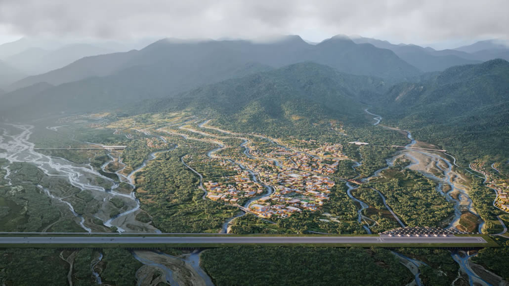 Vista Gelephu, BIG la città del FIL in Bhutan