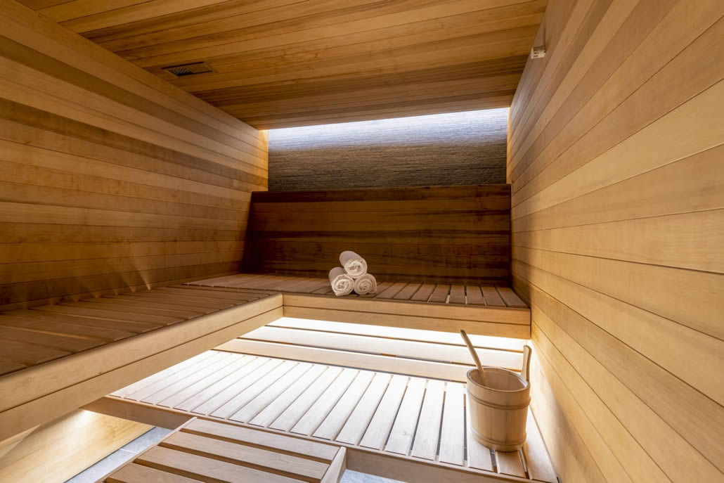 Sauna in legno