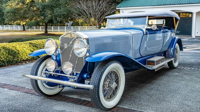 Isotta Fraschini Tipo 8A SS LeBaron Phaeton 1927 vista frontale