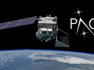 Rendering satellite PACE - Plankton, Aerosol, Climate, ocean Ecosystem