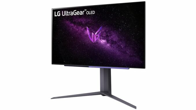 Monitor gaming LG 27GR95QE UltraGear Quad HD 240Hz 0,03ms