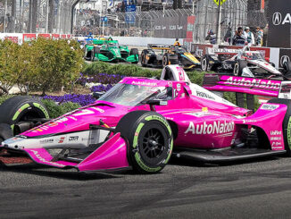 Acura Grand Prix di Long Beach auto di Felix Rosenqvist