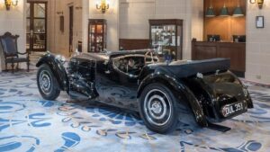 Bugatti Type 57S Corsica 1937 vista posteriore