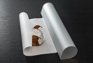 Bulthaup Dispenser per pellicola, carta forno ed alluminio color argento
