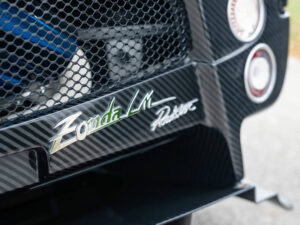Scritta Zonda LM retro Pagani Zonda 760LM Roadster