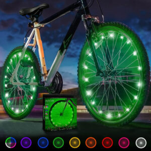 Luci LED colore verde per Ruote Biciclette Activ Life